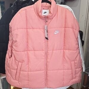 Nike Pink Puffer Vest